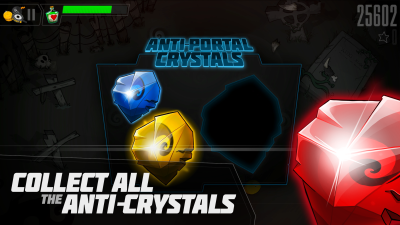Collect All The Anti-Portal Crystals